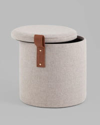 Пуф с ящиком Эркки XS серый