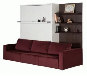 Мебель-трансформер Смарт 1 3-в-1 1600 правый Белая шагрень