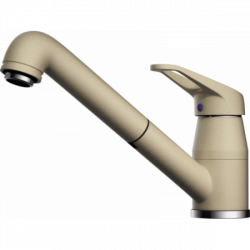 Смеситель Omoikiri Tateyama-S-Ch/Латунь/Гранит/Шампань