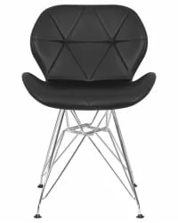 Металлический стул DOBRIN BUTTERFLY CHROME Черный