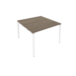 Переговорный стол (1 столешница) Метал Сйстем Б.ПРГ-1.2 Вяз/Белый / Metal System