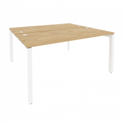 Рабочая станция на П-образном м/к ONIX O.MP-D.RS-2.4.7 Тиквуд Светлый/Белый