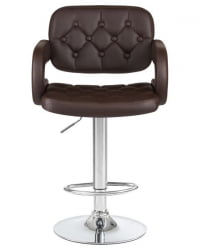 Стул барный ДОБРИН ТИЕСТО (коричневый) 2 шт / DOBRIN TIESTO