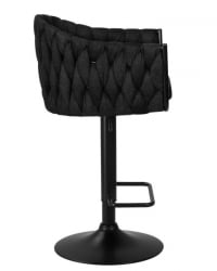 Стул барный DOBRIN LEON (черная ткань (LAR-275-33)) 2 шт