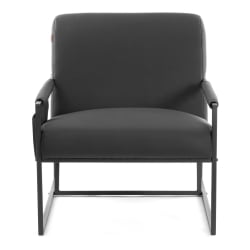 Кресло Charli LUX/Чарли Люкс экокожа , Sharp Черный, 70х80х82 см