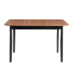 Обеденный стол Соната Люкс/ Sonata Lux table, 120х75х73 см массив сосны, антик/черный, 120х75х73 см