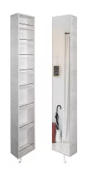 Шкаф в прихожую Лупо Шелф (правый) Беленый дуб