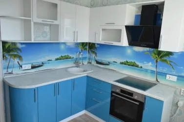 Глянцевый фартук (КОМПОЗИТ) KM 119