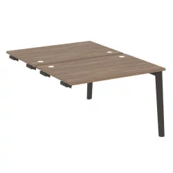 Стол-приставка двойной к опорным элементам ONIX WOOD OW.D.SPR-2.8 Дуб Аризона/Темный