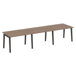 Стол переговорный (3 столешницы) ONIX WOOD OW.PRG-3.2 Дуб Аризона/Темный
