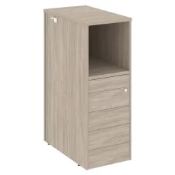 Тумба 5 ящиков ТИП-ОН завершающая, правая ОНИКС О.Р-ТВ-5ТИП(Р) Дуб Аттик / TIP-ON ONIX O.R-TV-5TIP(R)