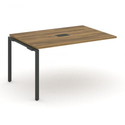 Проходной наборный элемент переговорного стола CONCEPT CN.NPRG-014 Сандал Янтарный Антрацит