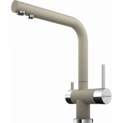 Смеситель Омоикири Нагано-Са Латунь/Гранит/Бежевый / Omoikiri Nagano-Sa