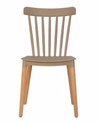 Стул обеденный ДОБРИН ТХЕО ножки светлый бук бежевый ГР-03 / DOBRIN THEO GR-03