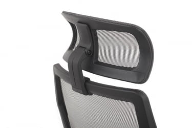 Кресло Oliver RCH W-203AC Черный пластик/Серый