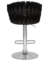 Стул барный DOBRIN MARCEL (черный велюр (MJ9-101)) 2 шт