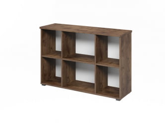 Стеллаж низкий LEMO L-69 Таксония шоколадная