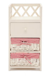 Тумба в прихожую Secret De Maison CAGE 3 ( mod. 4339 ) Слоновая кость