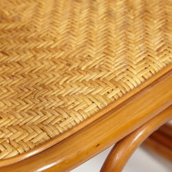 Кресло-качалка MILANO (разборная) / без подушки / ротанг top quality, 58x136x103 см, Cognac (коньяк)