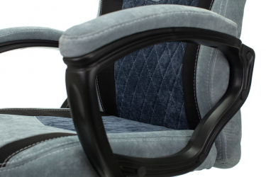 Кресло игровое Бюрократ VIKING 6 KNIGHT BL FABRIC Синий