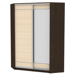 Шкаф-купе YA-198х1250-1(Венге-ДМ-D1D2)