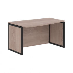 Стол письменный левый КСТЕН-КП КСКПCТ 149Х Л Дуб Сонома Антрацит / XTEN-QP XQPCT 149H L