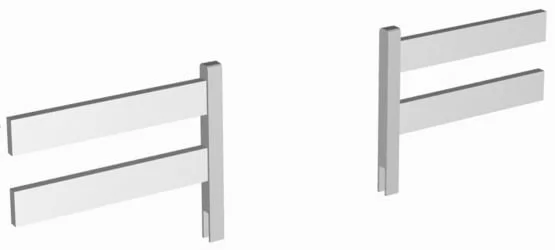 Съемный борт RooRoom VK-22р Розовый