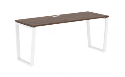 Стол письменный EDIS EVST 1767 Дуб Денвер темный Белый