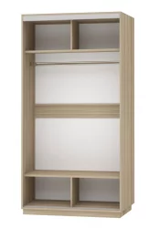 Шкаф-купе двухдверный Экспресс Хит Сакура/Шимо светлый