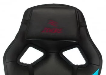 Геймерское кресло Бюрократ ЗОМБИЕ ДРИВЕР Черный-голубой / ZOMBIE DRIVER