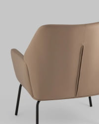 Кресло Харви экокожа Капучино