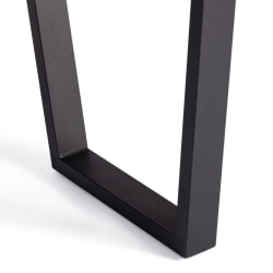 Стол COSTA ЛДСП/HPL/металл, 120 х 80 х 75 см, Мрамор черный/черный