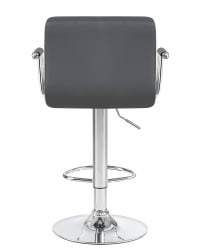 Стул барный DOBRIN KRUGER ARM Серый