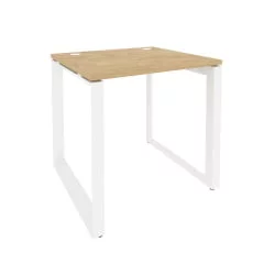 Стол рабочий на О-образном м/к ONIX O.MO-SP-0.7 Тиквуд Светлый/Белый