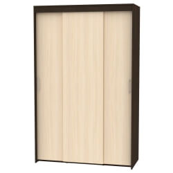 Шкаф-купе Т-3-230х145х60(Венге-ДМ-10) / T-3-230х145х60(Венге-ДМ-10)