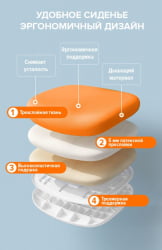 Детский стул Everprof Kids 102 Ткань Оранжевый