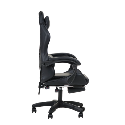 Кресло 1206 KINGQUEEN цвет черный с массажем 1206-black-mass