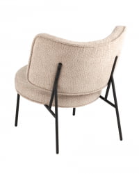 Кресло District Lounge букле Капучино