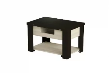 Журнально-обеденный стол Стэп-4 Венге Ясень Шимо светлый