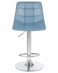 Стул барный DOBRIN TAILOR Пудрово-голубой велюр MJ9-74