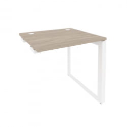 Стол-приставка на О-образном м/к к опорным элементам ONIX O.MO-SPR-0.7 Дуб Аттик/Белый