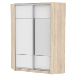 Шкаф-купе YA-198х1250-3(ДСС-Белый-D4D3)