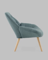 Кресло Олби Квадро зеленый