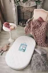 Матрас из ортофайбера с кокосом Принц Классик Овальный (жаккард с кантом 10 см)