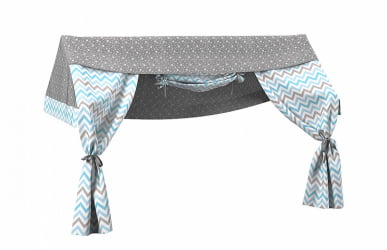 Балдахин на детскую кровать Соня Небесный