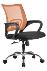 Кресло Бон РCХ 8085ДЖЕ Оранжевый/Черный / Bon RCH 8085JE