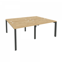 Рабочая станция на П-образном м/к ONIX O.MP-D.RS-4.1.8 Тиквуд Светлый/Антрацит