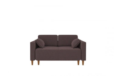 Диван прямой Ультра (Berhouse) Цвет фасада: Кофе рогожка; Тип: Прямой; Материал фасада: Микророгожка