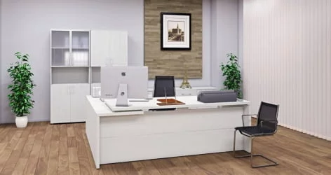 Дверь стекло в раме Lacobel YALTA LT-S2R Л white