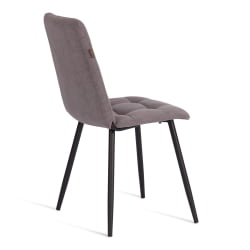Стул обеденный Asti флок , 47х54х86, серый, 29